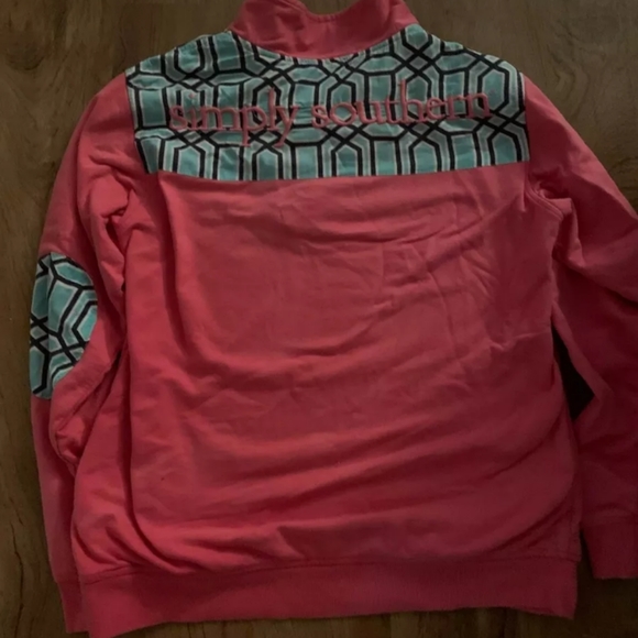 Simply Southern Women's 1/4 Zip Pullover - Picture 2 of 3